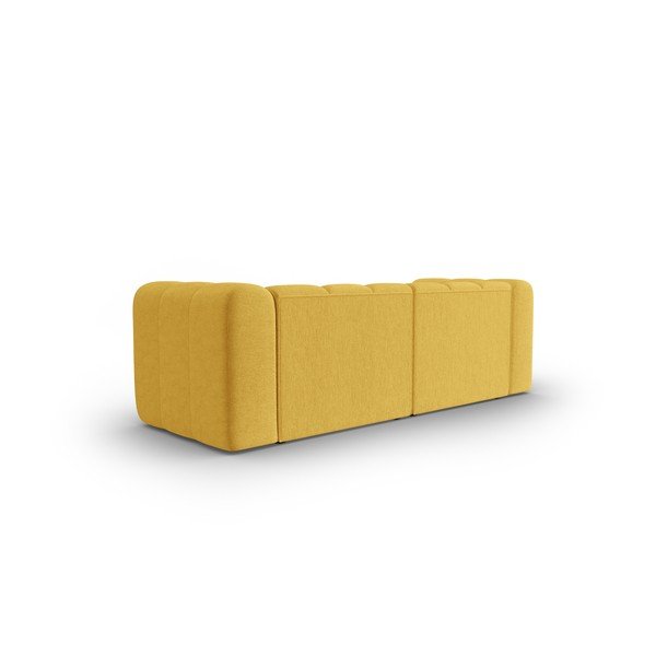 Žuta  sofa 228 cm Lupine – Micadoni Home-image-4