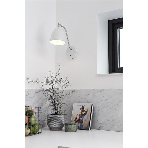 Bijela zidna lampa Markslöjd Fredrikshamn-image-1