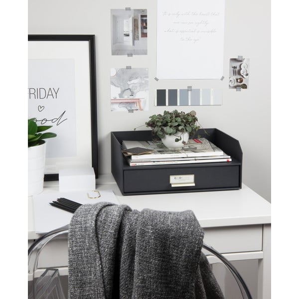 Kartonski uredski organizator za ladicu/za dokumente Walter – Bigso Box of Sweden-image-2