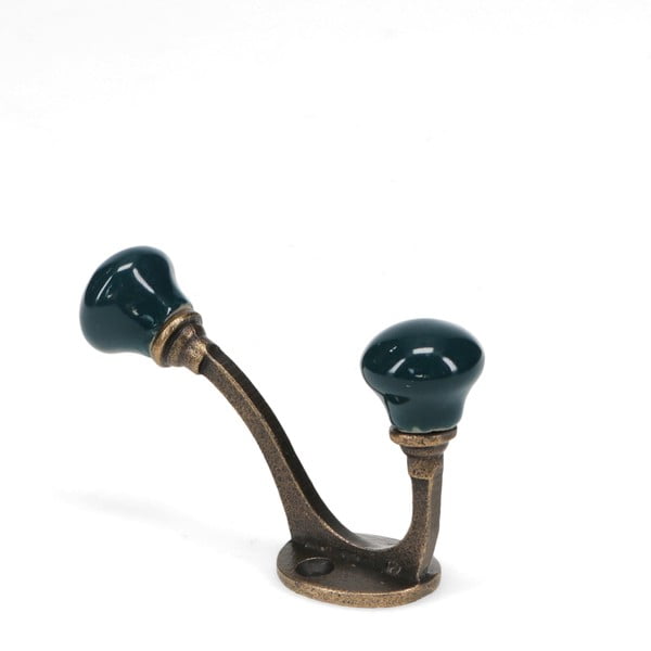 Tamno plava metalna zidna vješalica 3 cm – Rex London-image-3