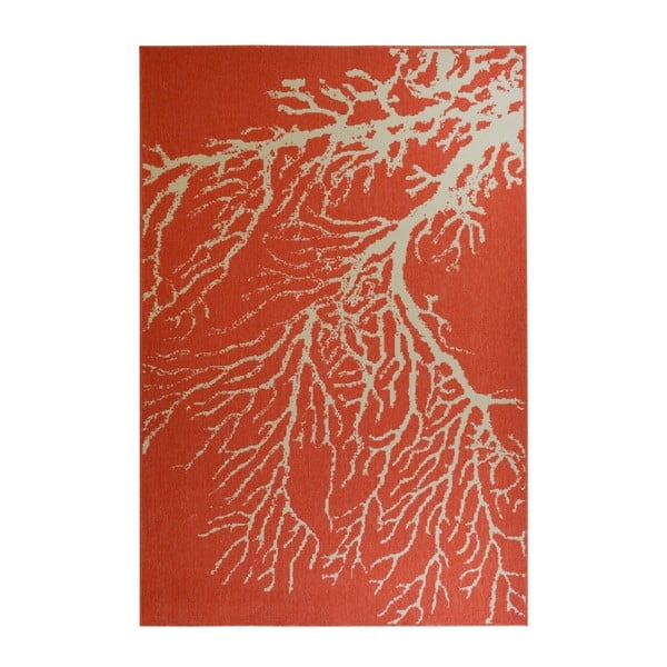 Crveni vanjski tepih Floorita Coral, 160 x 230 cm