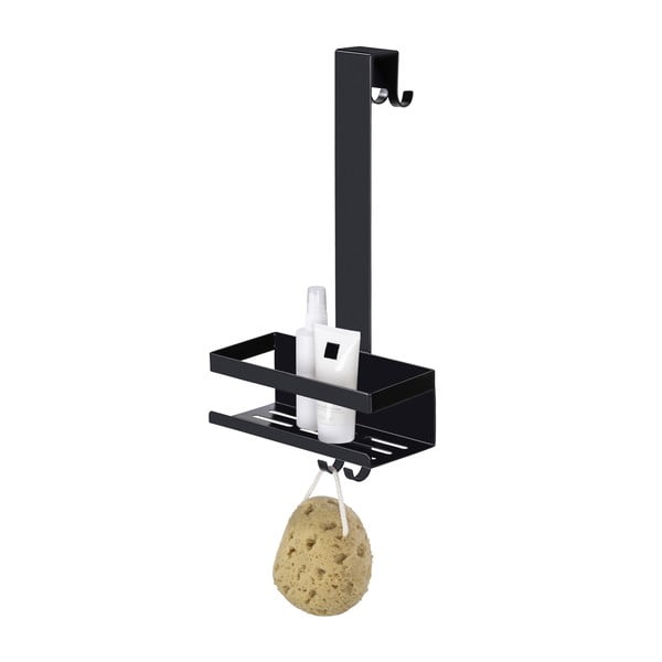 Crna viseća kupaonska polica od nehrđajućeg čelika Bribano – Wenko-image-2