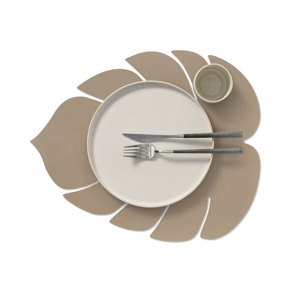 Podmetač od eko kože 35x42 cm Monstera Leaf Nupo – LIND DNA-image-1