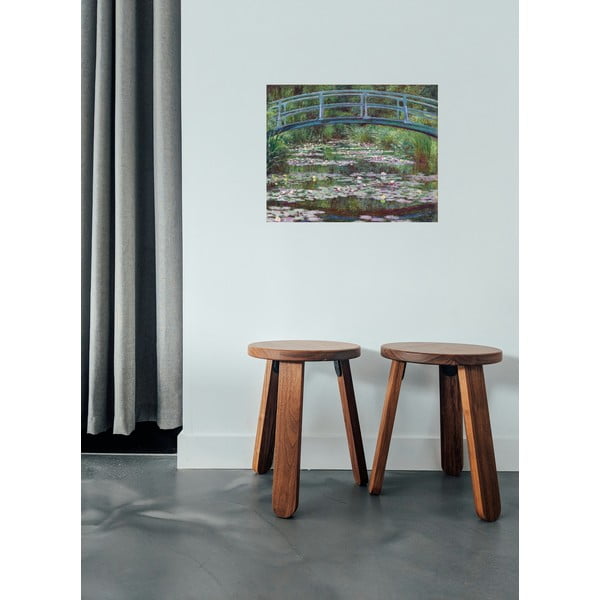 Reprodukcija slike Claude Monet - The Japanese Footbridge, 50 x 40 cm-image-1