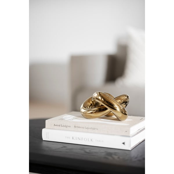 Crni stolić za kavu od hrastovine 135x62 cm Hammond - Rowico-image-4