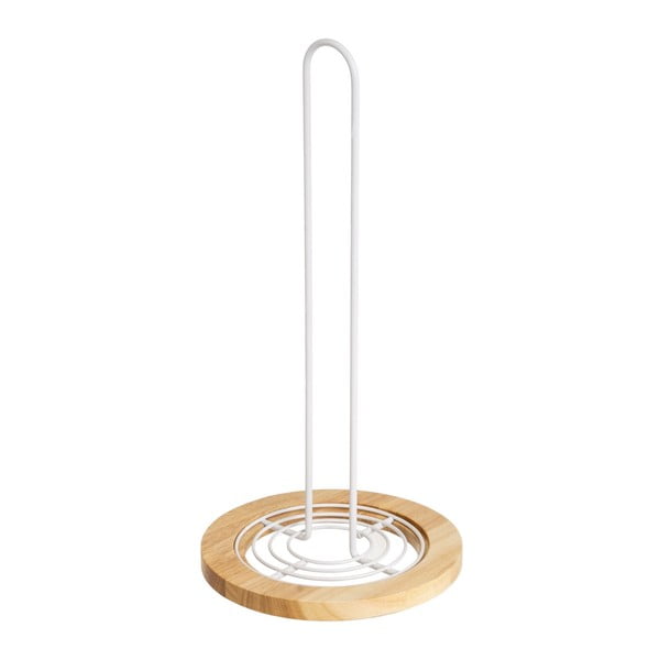 Bijeli/u prirodnoj boji metalni stalak za papirnate ručnike ø 15 cm – Casa Selección