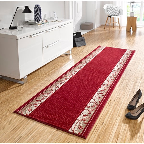 Tepih Basic Elegance, 80x300 cm, crveni-image-1