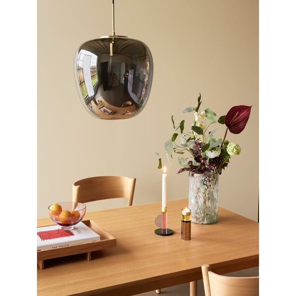 Staklene ručno izrađene vaze u setu 2 kom (visina 37 cm) Libra – Hübsch-image-3