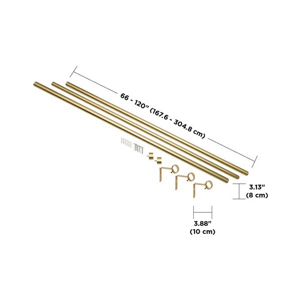 Željezna proširiva karniša 168 - 305 cm Cappa – Umbra-image-4