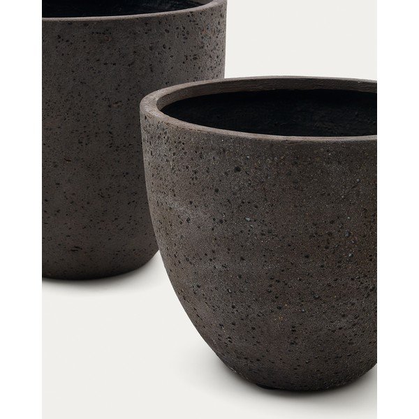 Betonske navlake za tegle u kompletu 2 kom ø 50 cm Serili – Kave Home-image-2