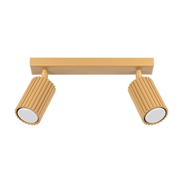 Reflektor u zlatnoj boji 6,5x30 cm Gleam – Sollux