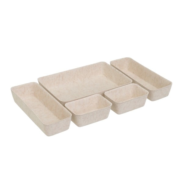 Tekstilni organizatori za ladice u setu 5 kom – Casa Selección