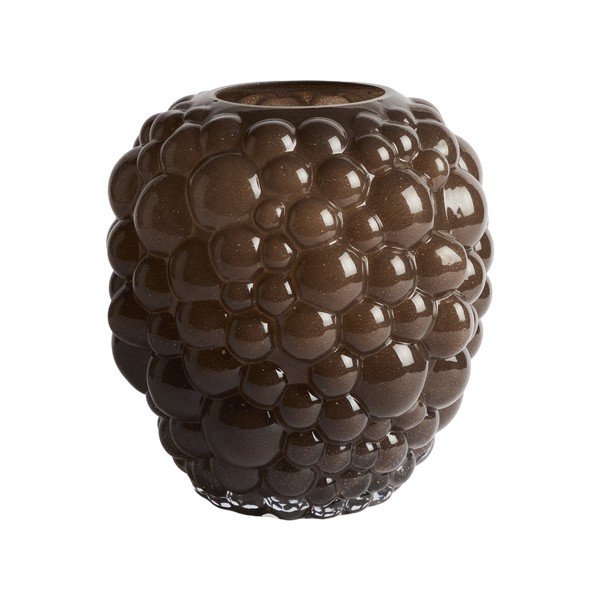 Smeđa staklena vaza (visina 30 cm) Mure – Kave Home