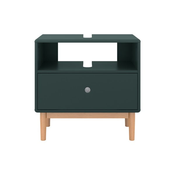 Tamno zeleni ormarić za ispod umivaonika 66x45 cm Color Bath – Tom Tailor-image-2