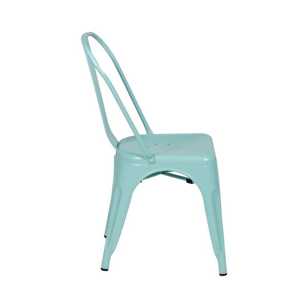 Tirkizne metalne blagovaonske stolice u setu 2 kom – Ixia-image-3