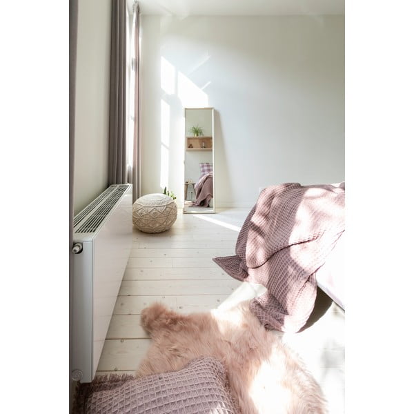 Rozi pamučni ukrasni jastuk Tiseco Home Studio Waffle, 45 x 45 cm-image-1