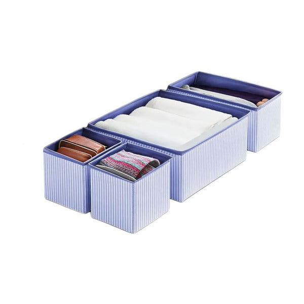 Tekstilni organizatori za ladice u setu 4 kom – Mioli Decor