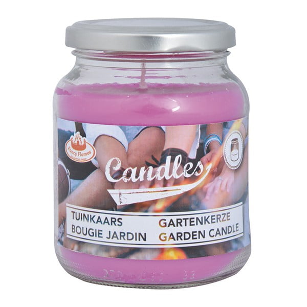 Set od 4 vrtne svijeće u Esschert Design Garden staklu, vrijeme gorenja 36 sati-image-3