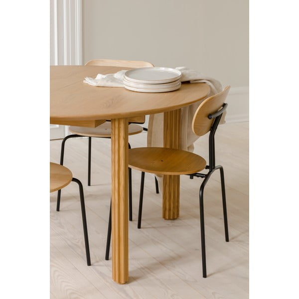 Blagovaonska stolica u zlatnoj boji/svjetlo smeđa Curious – UMAGE-image-4