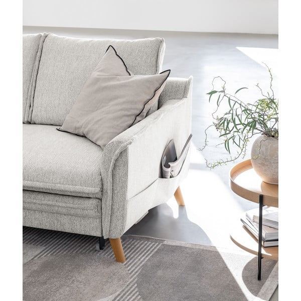 Bež sklopiva kutna garnitura (s lijevim kutom) Charming Charlie – Miuform-image-4