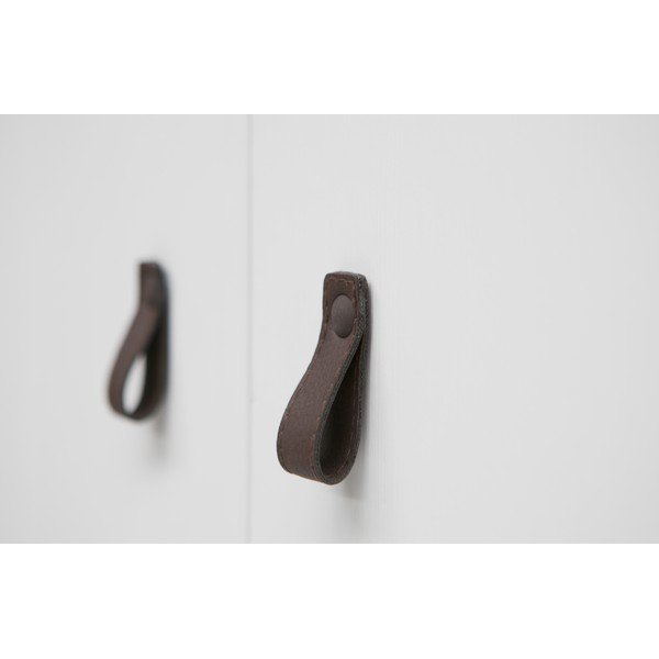 Bijeli ormar od masivnog bora 111x202 cm Ties – WOOOD-image-4