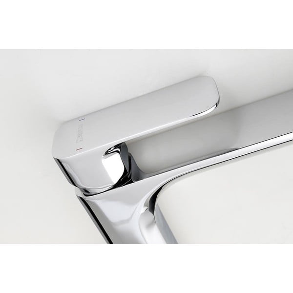 Stojeća slavina za umivaonik u sjajno srebrnoj boji Spy – Sapho-image-2