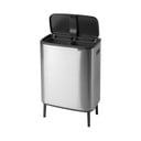 Željezna kanta za smeće za odvojeni otpad/na dodir u mat srebrnoj boji 60 l Bo Touch Bin Hi – Brabantia