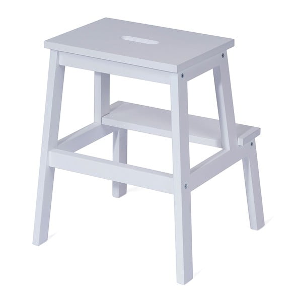 Bijeli stolac od kaučukovca Corg - Bonami Selection-image-1