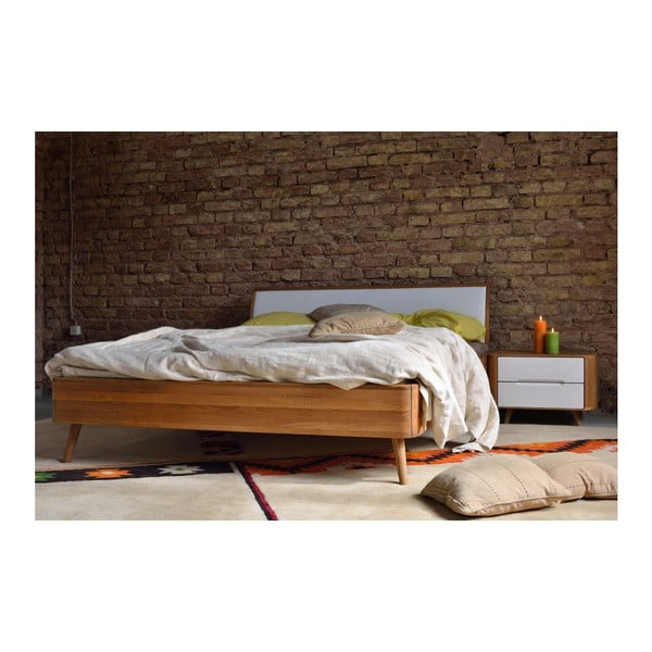 Krevet od hrastovine Gazzda Ena, 160 x 200 cm-image-4