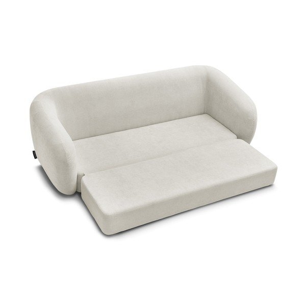 Bež sklopiva sofa od šenila 228 cm Neyo – Bobochic Paris-image-3