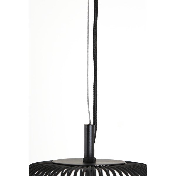 Crna stropna lampa ø 27 cm Rilanu - Light & Living-image-2