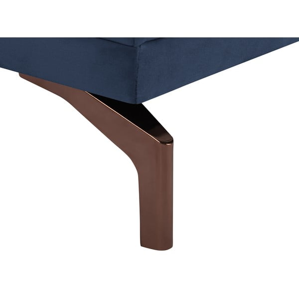 Tamnoplava trosjeda sa zlatnom bazom Windsor &amp; Co Sofas Jupiter-image-4