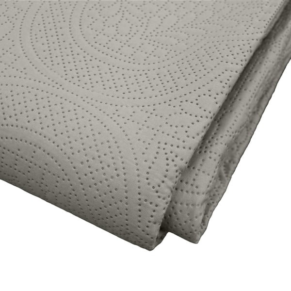 Sivi set prekrivača i jastučnice od mikrovlakana 240x260 cm Romane – douceur d'intérieur-image-2