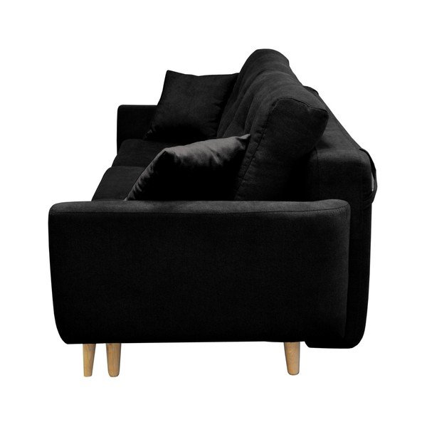 Crni kauč na razvlačenje za troje Cosmopolitan design Barcelona-image-2