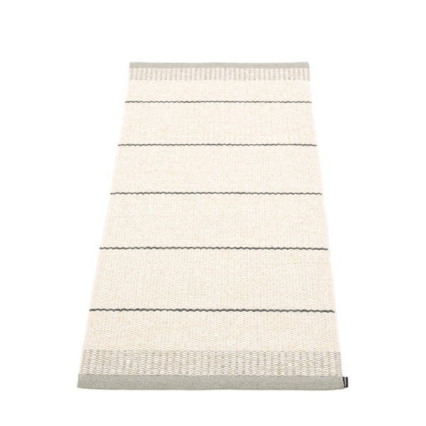 Svijetlo sivi/krem unutarnji i vanjski tepih 60x125 cm Belle Warm Grey – Pappelina