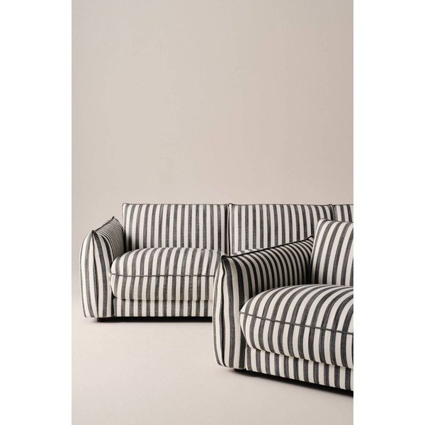 Crno-bijela sofa 264 cm Molton – Jotex-image-2