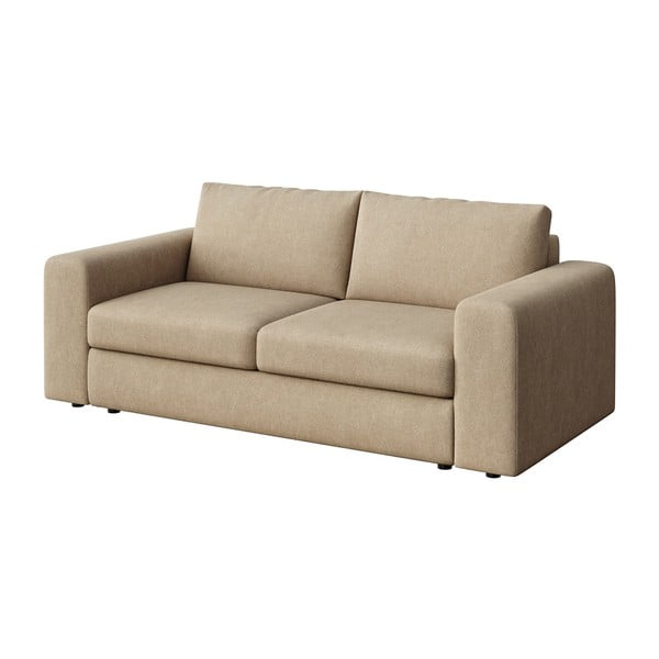 Svjetlo smeđa baršunasti sofa 218 cm Baga – Rodier-image-2
