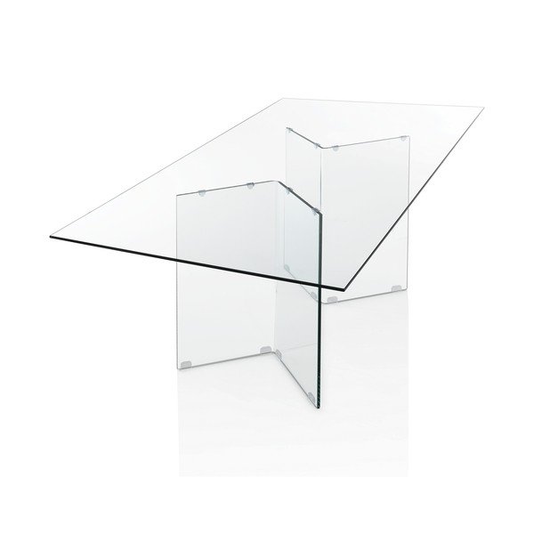 Stakleni blagovaonski stol 90x180 cm Kaya – Tomasucci-image-4