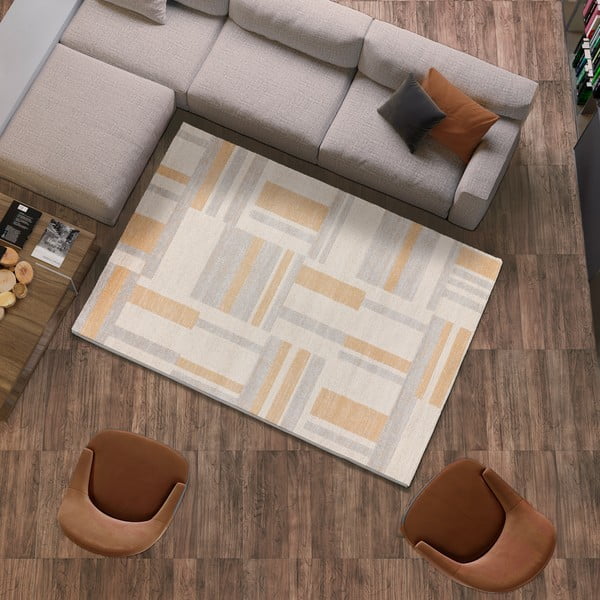 Svijetlo sivi/krem tepih 160x230 cm Craft – Universal-image-2