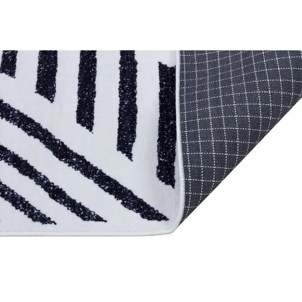 Bijelo-plavi perivi tepih staza 300x80 cm - Vitaus-image-2