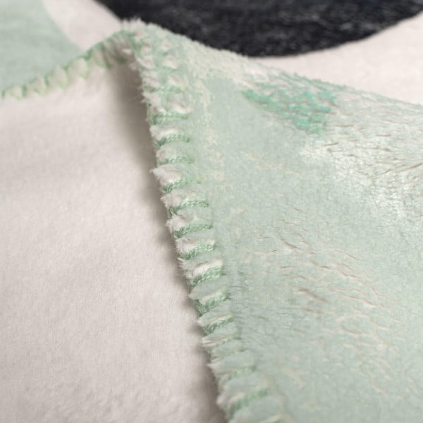 Svijetlo zelena dječja deka od mikrofibre 140x110 cm Panda - Moshi Moshi-image-2