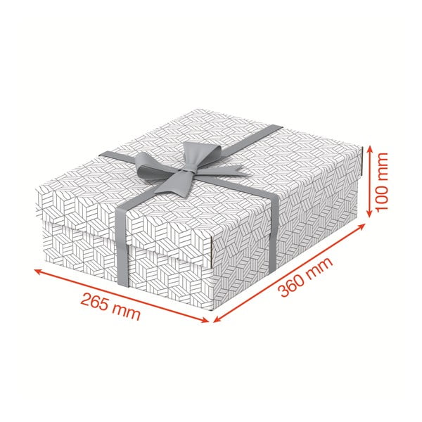 Sada 3 bílých úložných boxů Leitz Eselte, 26,5 x 36 cm-image-2