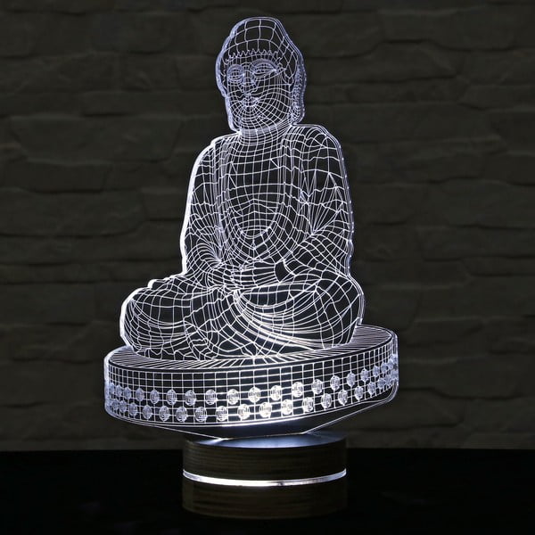 3D Buddha stolna lampa-image-2
