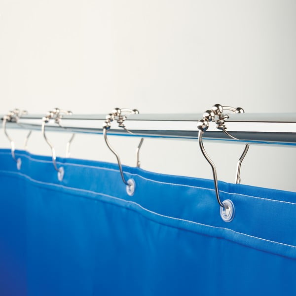 Kuke za zavjesu za tuš u setu 12 kom u sjajno srebrnoj boji 3,5 cm Anello – Spirella-image-4