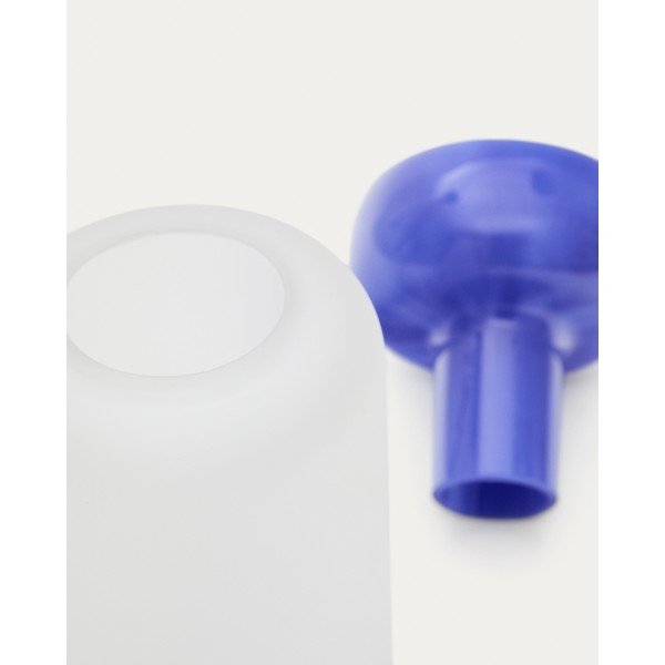 Plava staklena vaza (visina 30,5 cm) Kelse – Kave Home-image-2