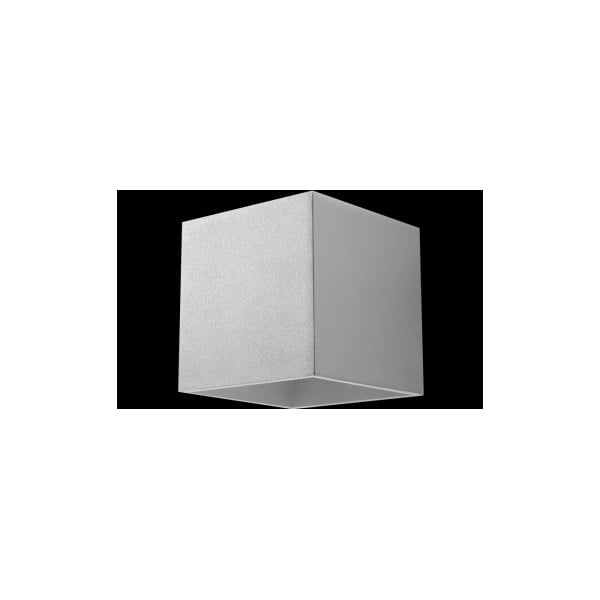 Siva zidnna lampa Sollux Geo-image-3