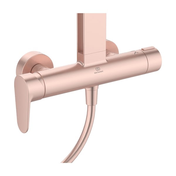 Svijetlo ružičasti metalni set za tuš kabinu 111 cm ALU+ – Ideal Standard-image-2