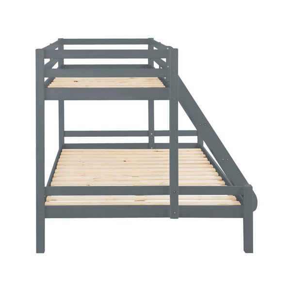 Sivi krevet na kat od borovine Støraa Alpi2-image-3