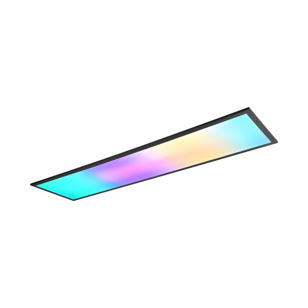 Crna LED stropna svjetiljka 29.5x119.5 cm Beta – Reality-image-1