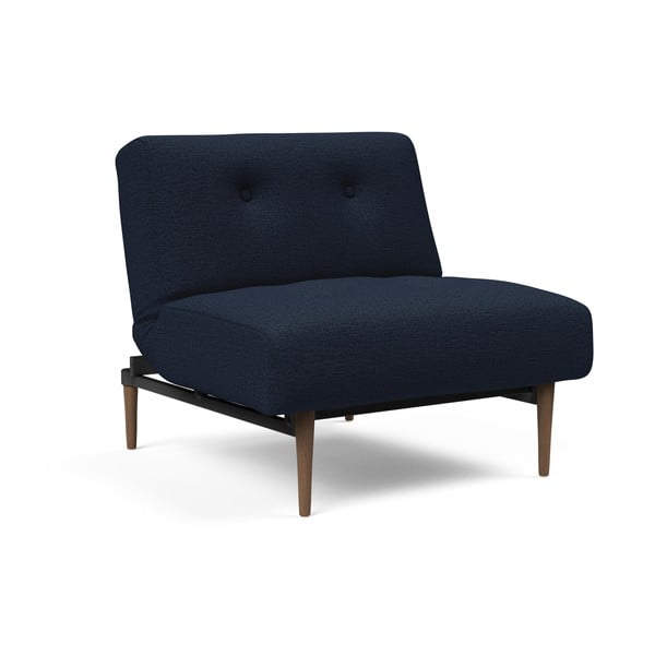 Tamnoplava sofa stolica Innovation Ample Mixed Dance Blue
